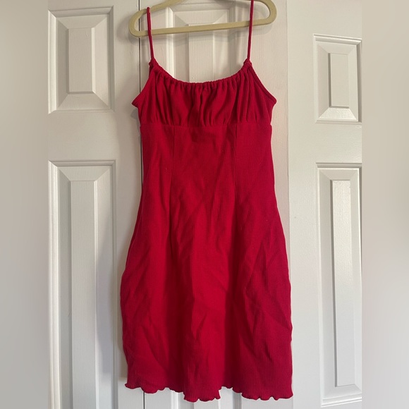 Red Mini Dress - Picture 2 of 2